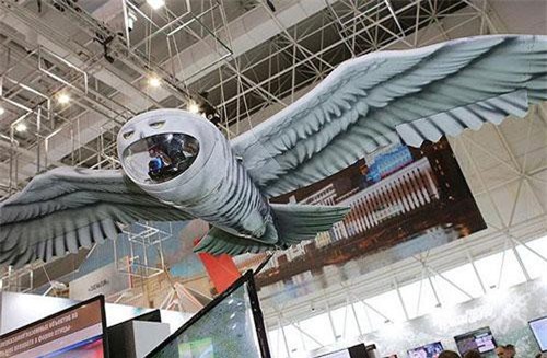 CLIP: Cận cảnh máy bay không người lái siêu độc hình cú mèo của Nga