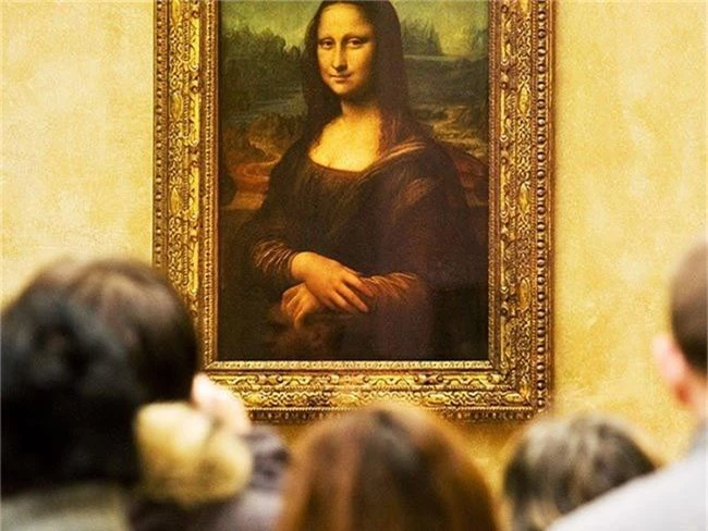 Bức tranh Mona Lisa của Leonardo da Vinci.