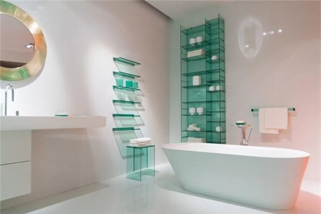 Phòng tắm nhà bạn sẽ tràn đầy phong cách với xu hướng bồn tắm hình elip - Ảnh 6.