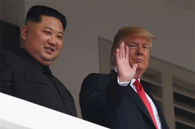 Tổng thống Trump và nhà lãnh đạo Kim Jong Un tại Singapore năm 2018. (Ảnh: Reuters)