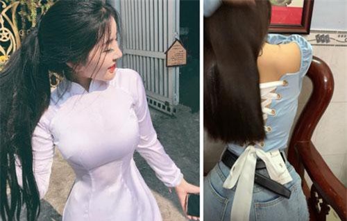 Võ Ngọc Trân khoe vòng eo nhỏ đến khó tin, dân mạng hoài nghi: Học thi sút cân hay dùng app quá đà?