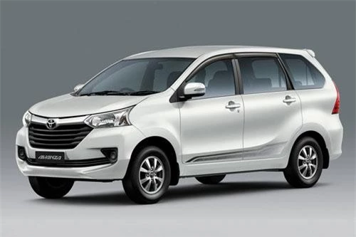 1. Toyota Avanza (doanh số: 7.362 chiếc).