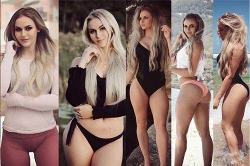 ‘No mắt’ trước thân hình nóng bỏng của hot gymer người Thụy Điển