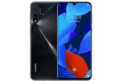 Huawei Nova 5 sử dụng khung viền bằng kim loại, 2 bề mặt phủ kính cường lực. Máy có kích thước 157,4x74,8x7,3 mm, cân nặng 171 g. Cảm biến vân tay quang học tích hợp nơi màn hình.