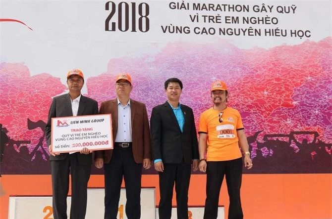 Thông qua Giải Marathon mở rộng, Lien Minh Group trao tặng Quỹ vì trẻ em nghèo vùng Cao nguyên hiếu học (Ảnh: TL)