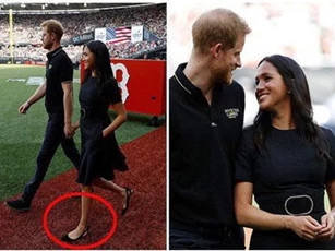 Vừa tái xuất bên cạnh chồng, Meghan Markle đã bị người dùng mạng soi ra chi tiết bất thường, ám chỉ nhiều điều về nàng dâu hoàng gia
