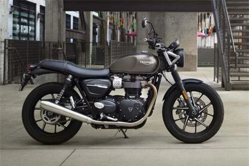 8. Triumph Street Twin 2019 (giá: 9.480 euro).