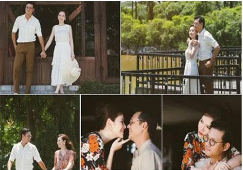 Đan Lê tung bộ ảnh ngọt ngào bên chồng, bật mí mối tình hơn 20 năm với Khải Anh