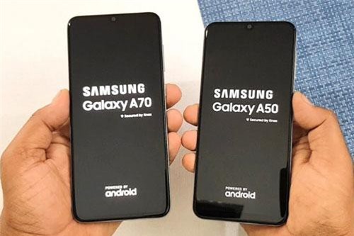 So sánh tốc độ Samsung Galaxy A50 với Galaxy A70