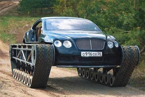 CLIP: Quá trình biến siêu xe Bentley thành xe tăng