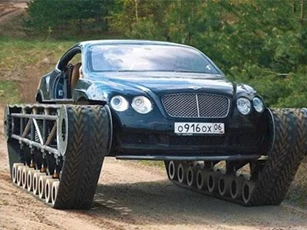 CLIP: Quá trình biến siêu xe Bentley thành xe tăng
