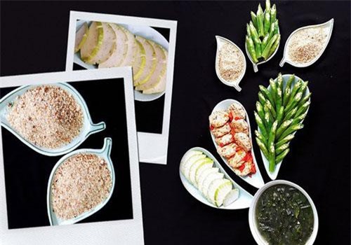 Mâm cơm chay ngon, đẹp đầy chất thiền, giản dị mà đẹp hớp hồn