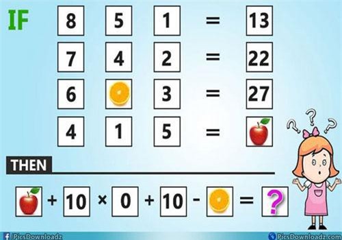 Giải được bài toán sau, IQ của bạn ở mức đáng kinh ngạc