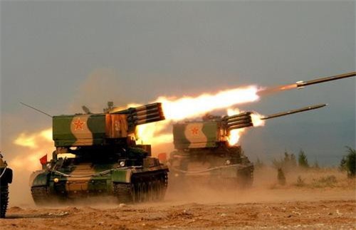 Phương tiện yểm trợ hỏa lực đặc biệt của các đơn vị thiết giáp Trung Quốc