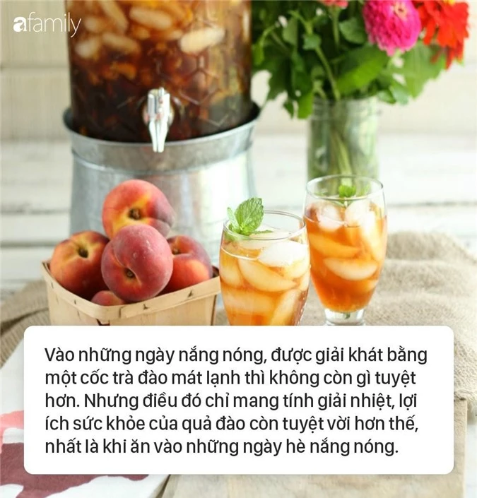 Làm trà đào đang thành trào lưu, khám phá công dụng của loại quả này càng khiến người ta phải thảng thốt