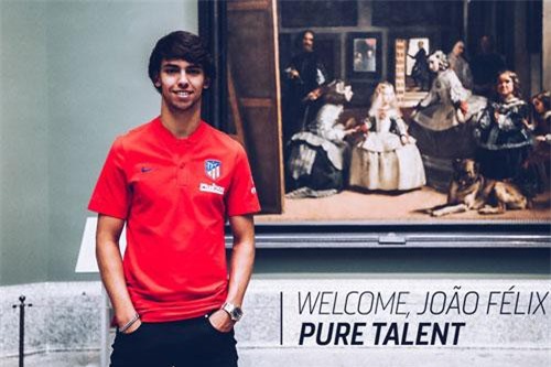 CHÍNH THỨC: Atletico hoàn tất hợp đồng kỷ lục với 'tiểu Ronaldo'