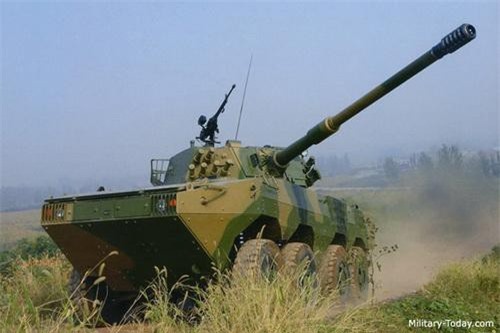 "Xe tăng bánh lốp" cực kỳ nguy hiểm của Lục quân Trung Quốc