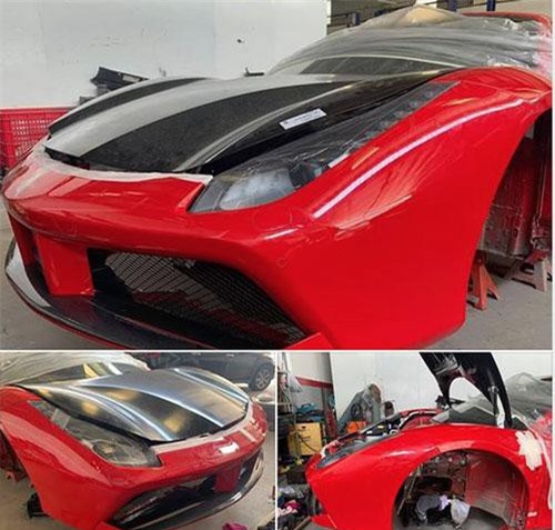 Siêu xe Ferrari từng bị tai nạn nát đầu của ca sĩ Tuấn Hưng giờ ra sao?