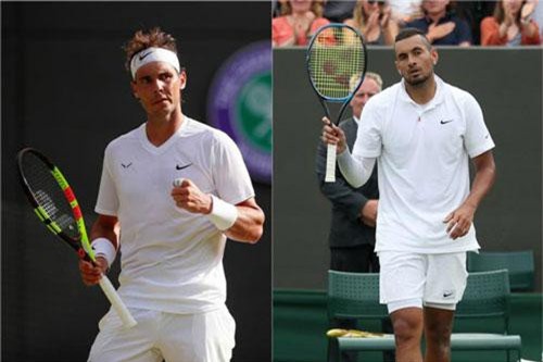 Wimbledon 2019: Cố tình đánh bóng vào ngực Nadal, Kyrgios từ chối xin lỗi
