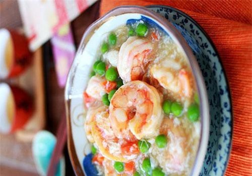 Cách làm súp tôm đậu Hà Lan ngọt thanh