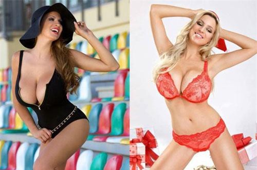 Ngắm thân hình quyến rũ của người đẹp có bộ ngực lớn nhất nước Đức