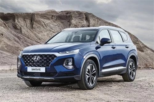 3. Hyundai Santa Fe (doanh số: 8.192 chiếc).