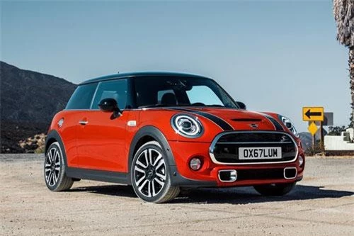 3. Mini Cooper S (doanh số: 5.535 chiếc).