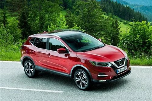 6. Nissan Qashqai (doanh số: 5.333 chiếc).