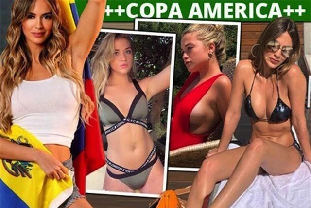 Những bóng hồng tuyệt sắc “tiếp lửa” cho Copa America 2019 - 1