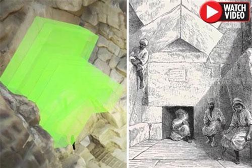 Đã có cách khám phá căn phòng bí mật trong đại kim tự tháp Giza?