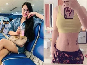 Khoe eo thon sau sinh chỉ gần 2 tháng, Hải Băng có bí quyết gì mà lấy lại vóc dáng nhanh đến vậy?