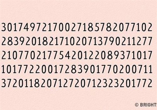 Thử thách khả năng nhanh mắt của bạn trong 10 giây ở câu đố này