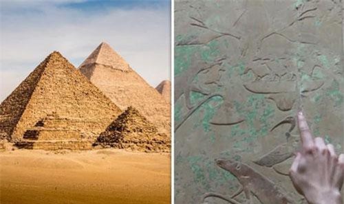 "Phát hiện độc nhất vô nhị" bên trong lăng mộ kim tự tháp của pharaoh Ai Cập