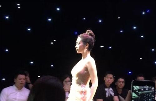Clip: Hoa hậu Đỗ Mỹ Linh xinh đẹp lộng lẫy trên sàn diễn thời trang