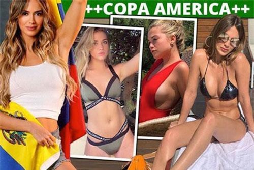 Những bóng hồng tuyệt sắc “tiếp lửa” cho Copa America 2019