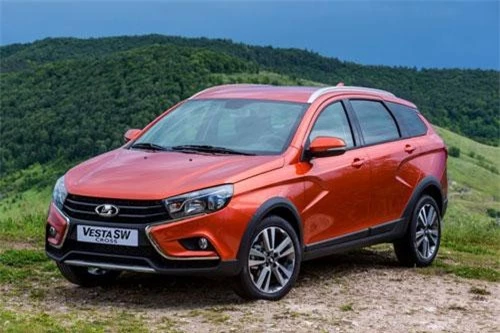 2. Lada Vesta (doanh số: 55.784 chiếc).