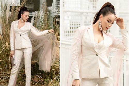 Trà Ngọc Hằng diện set phụ kiện trăm triệu đi xem thời trang