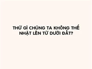 Thử thách ở câu đố dưới đây liệu bạn có vượt qua dễ dàng?