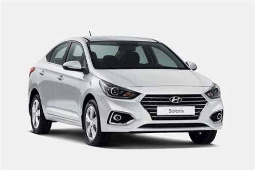 5. Hyundai Solaris (doanh số: 30.710 chiếc).