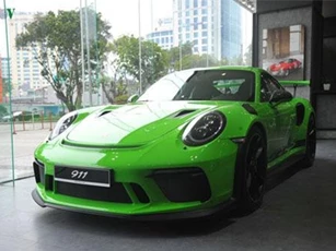 Khám phá Porsche 911 GT3 RS màu xanh Lizard Green độc nhất Việt Nam