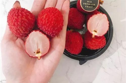 Vải không hạt Nhật Bản giá 5 triệu đồng/kg tại Việt Nam