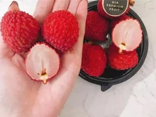 Vải không hạt Nhật Bản giá 5 triệu đồng/kg tại Việt Nam