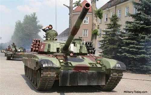 Xe tăng chiến đấu chủ lực PT-91 Twardy của Lục quân Ba Lan. Ảnh: Military Today.