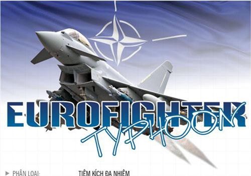 Tiêm kích "cuồng phong", giấc mơ thống trị bầu trời của NATO