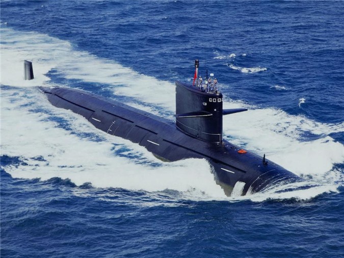 Nhận diện tàu ngầm Trung Quốc xuất hiện gần Đài Loan