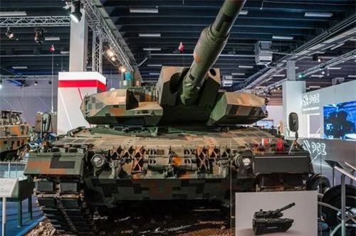Xe tăng chiến đấu chủ lực Leopard 2PL của Ba Lan. Ảnh: Military Today.