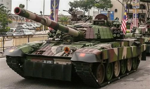 Xe tăng chiến đấu chủ lực PT-91M Pendekar của Malaysia. Ảnh: Wikipedia