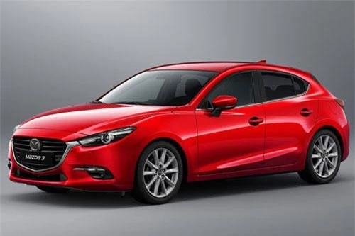 6. Mazda 3 (doanh số: 1.019 chiếc).