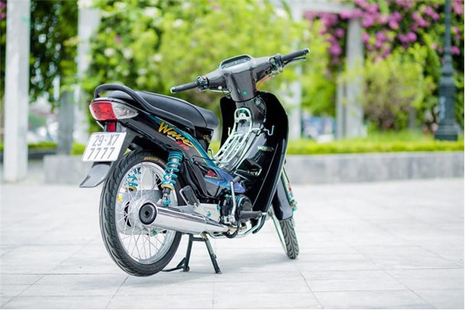 Honda Wave 110 với gói độ gần 200 triệu của biker Hà Nội