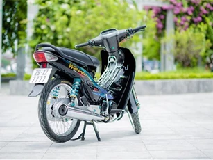 Honda Wave 110 với gói độ gần 200 triệu của biker Hà Nội